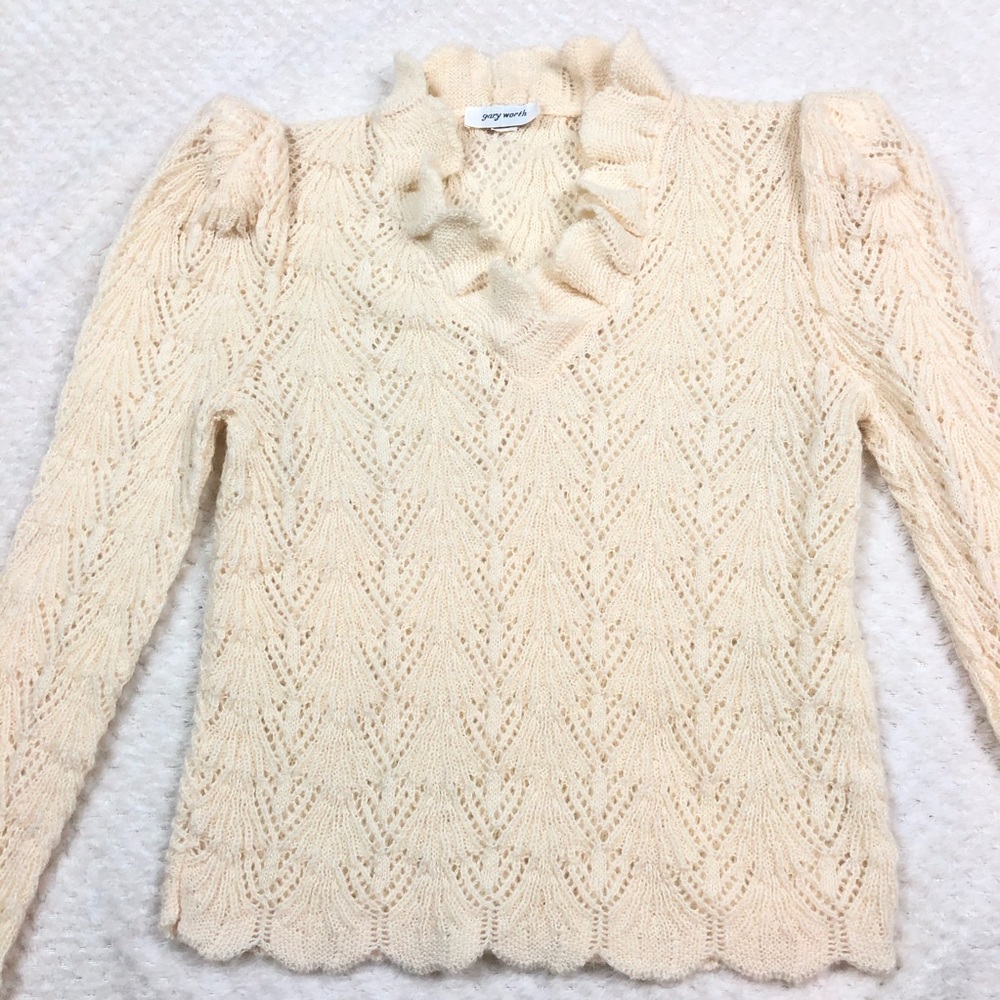 Gary Worth Crochet Sweater